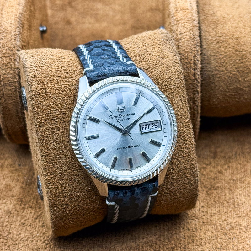 Seiko Seiko - Sportsmatic Deluxe 幻影 (Genei) – Phantom Shadow - No reserve price - 7619-7050 - Men - 1965 vintage watch - image 5