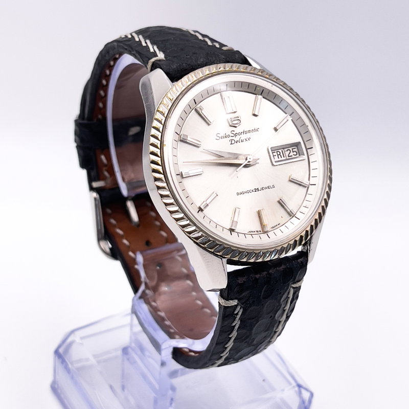 Seiko Seiko - Sportsmatic Deluxe 幻影 (Genei) – Phantom Shadow - No reserve price - 7619-7050 - Men - 1965 vintage watch - image 23