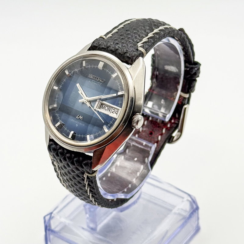 Seiko Seiko - LM "Gradient Blue Sunburst" 静耀 – Seiyō – Silent Radiance - No reserve price - 5606-7231 - Men - 1973 vintage watch - image 2