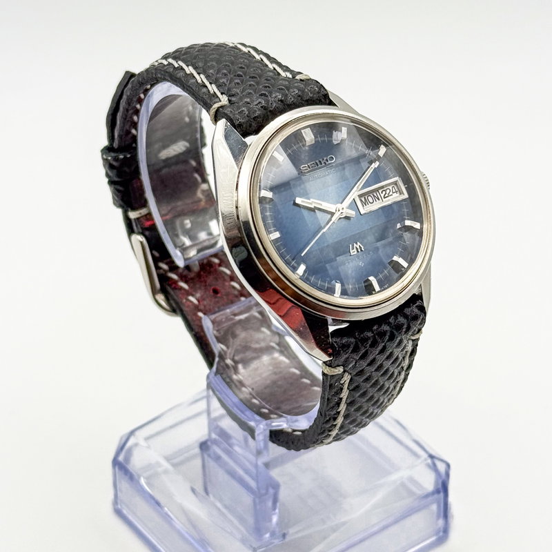 Seiko Seiko - LM "Gradient Blue Sunburst" 静耀 – Seiyō – Silent Radiance - No reserve price - 5606-7231 - Men - 1973 vintage watch - image 5