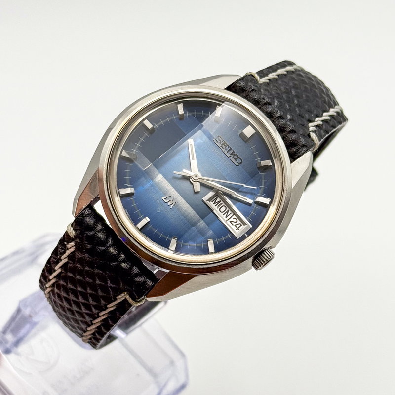 Seiko Seiko - LM "Gradient Blue Sunburst" 静耀 – Seiyō – Silent Radiance - No reserve price - 5606-7231 - Men - 1973 vintage watch - image 1