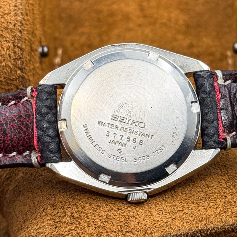 Seiko Seiko - LM "Gradient Blue Sunburst" 静耀 – Seiyō – Silent Radiance - No reserve price - 5606-7231 - Men - 1973 vintage watch - image 24