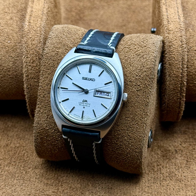 Seiko Seiko - Lord Matic 経年 (Keinen) – Aging Gracefully - No Reserve Price - 5606-7140 - Men - 1970 vintage watch - image 9
