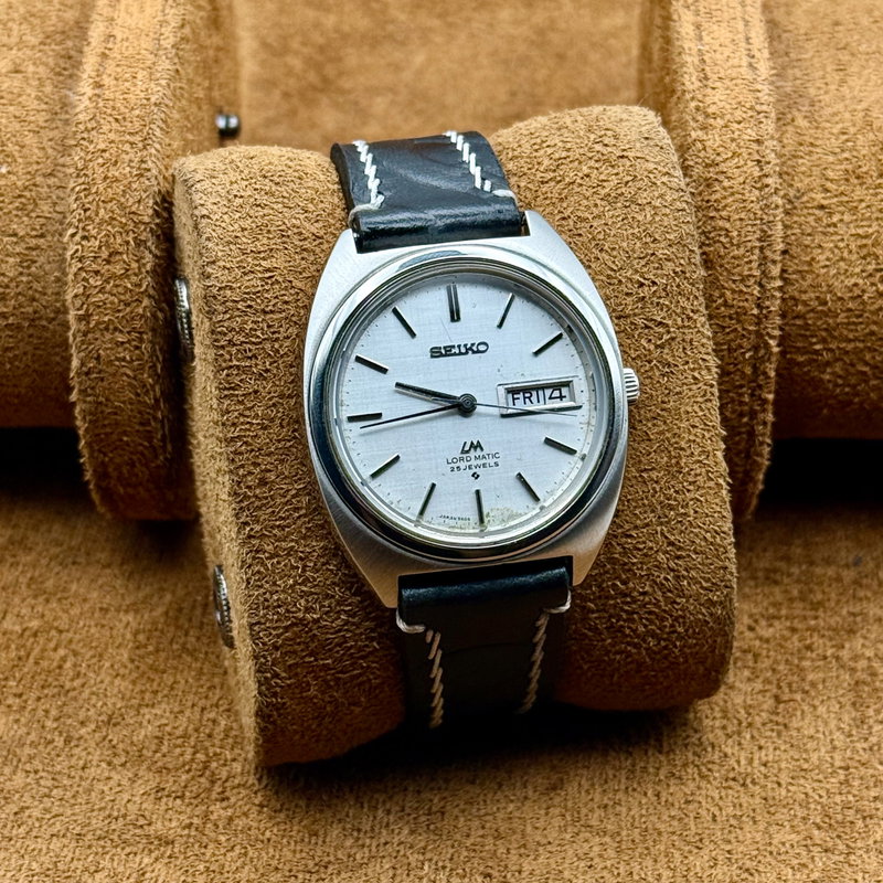 Seiko Seiko - Lord Matic 経年 (Keinen) – Aging Gracefully - No Reserve Price - 5606-7140 - Men - 1970 vintage watch - image 10