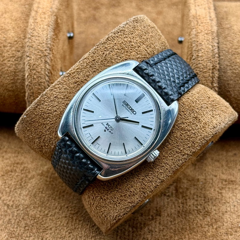 Seiko Seiko - King Seiko Hi-Beat [Near-Mint] 銀王 (Gin Ō) – Silver King - 5621-7000 - Men - 1970 vintage watch - image 6