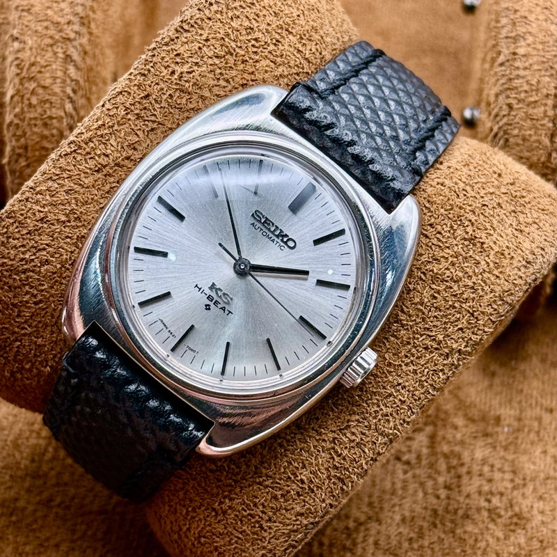 Seiko Seiko - King Seiko Hi-Beat [Near-Mint] 銀王 (Gin Ō) – Silver King - 5621-7000 - Men - 1970 vintage watch - image 12