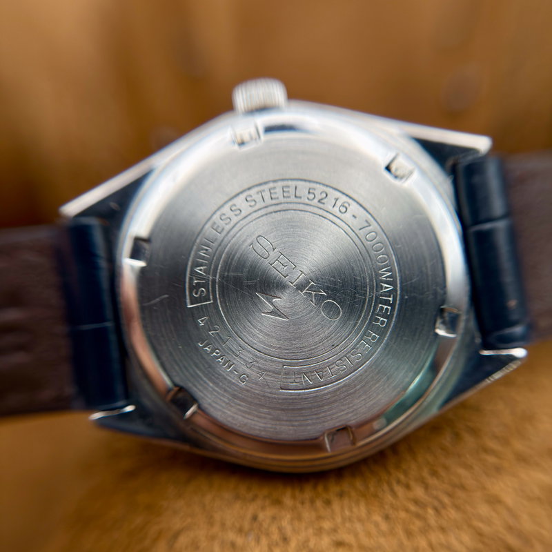 Seiko Seiko - LM Special "Gradient Vivid Blue Sunburst" 青嵐 (Ao Arashi) – Blue Storm - No Reserve Price - 5216-7000 - Men - 1974 vintage watch - image 24
