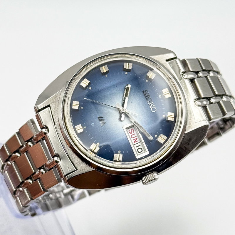 Seiko Seiko - Lord Matic "Gradient Blue Sunburst" - No reserve price - 5606-7231 - Men - 1973 vintage watch - image 8
