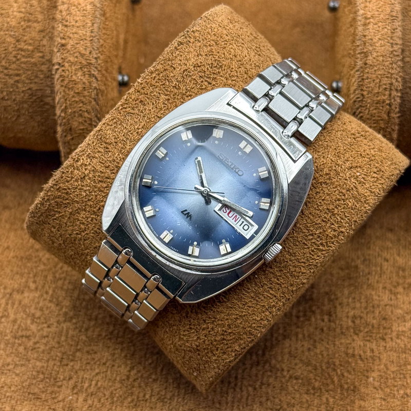 Seiko Seiko - Lord Matic "Gradient Blue Sunburst" - No reserve price - 5606-7231 - Men - 1973 vintage watch - image 9