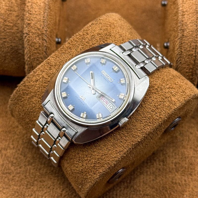 Seiko Seiko - Lord Matic "Gradient Blue Sunburst" - No reserve price - 5606-7231 - Men - 1973 vintage watch - image 10