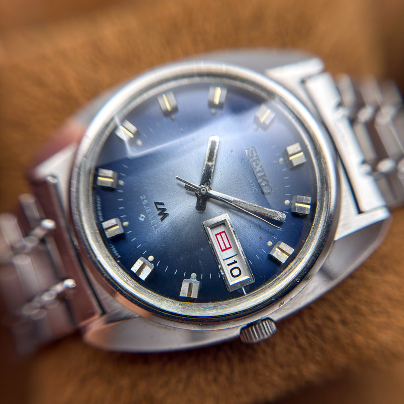 Seiko Seiko - Lord Matic "Gradient Blue Sunburst" - No reserve price - 5606-7231 - Men - 1973 vintage watch - image 16