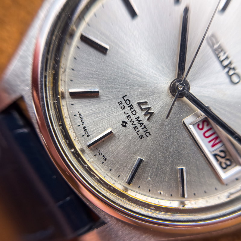 Seiko Seiko - Lord Matic [Serviced] 凛光 (Rinkō) – Dignified Light - No reserve price - 5606-7070 - Men - 1969 vintage watch - image 18