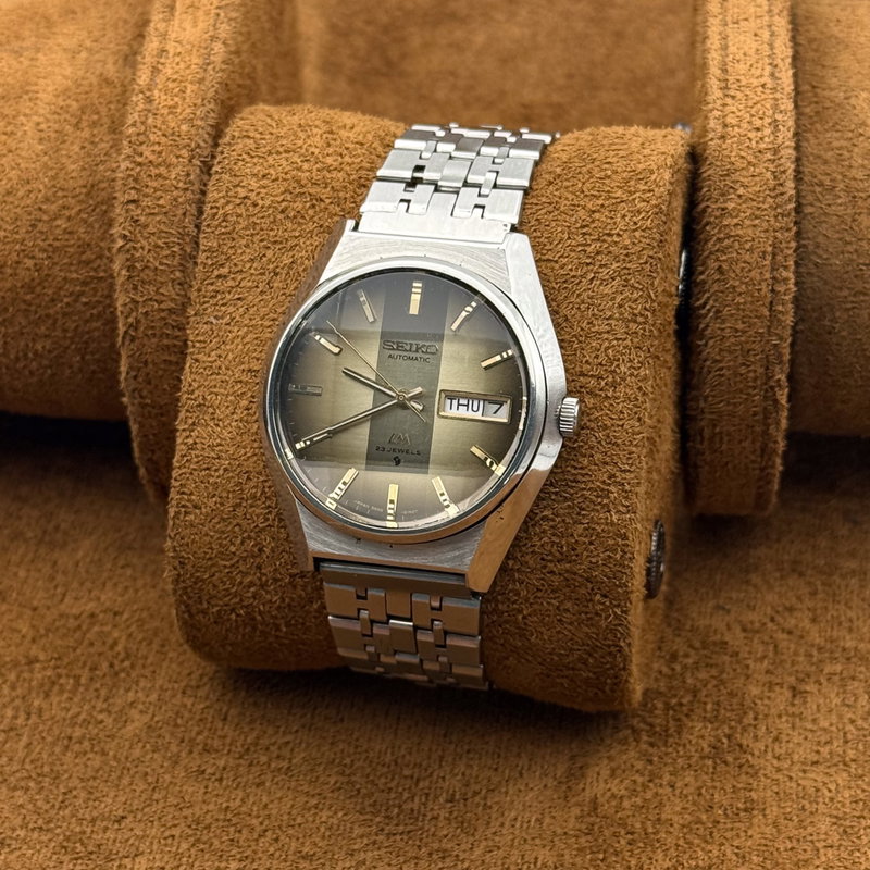 Seiko Seiko - LM “Gradient Golden Sunburst” - Ingen mindstepris - 5606-7310 - Men - 1974 vintage watch - image 9