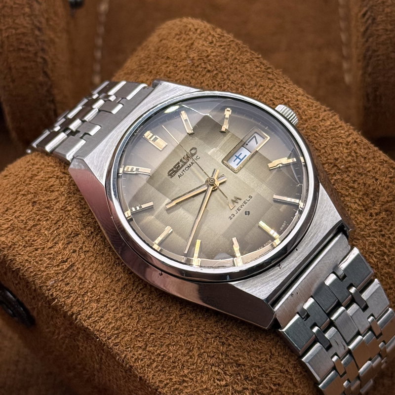 Seiko Seiko - LM “Gradient Golden Sunburst” - Ingen mindstepris - 5606-7310 - Men - 1974 vintage watch - image 18