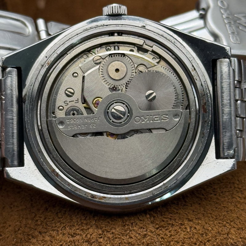 Seiko Seiko - LM “Gradient Golden Sunburst” - Ingen mindstepris - 5606-7310 - Men - 1974 vintage watch - image 25