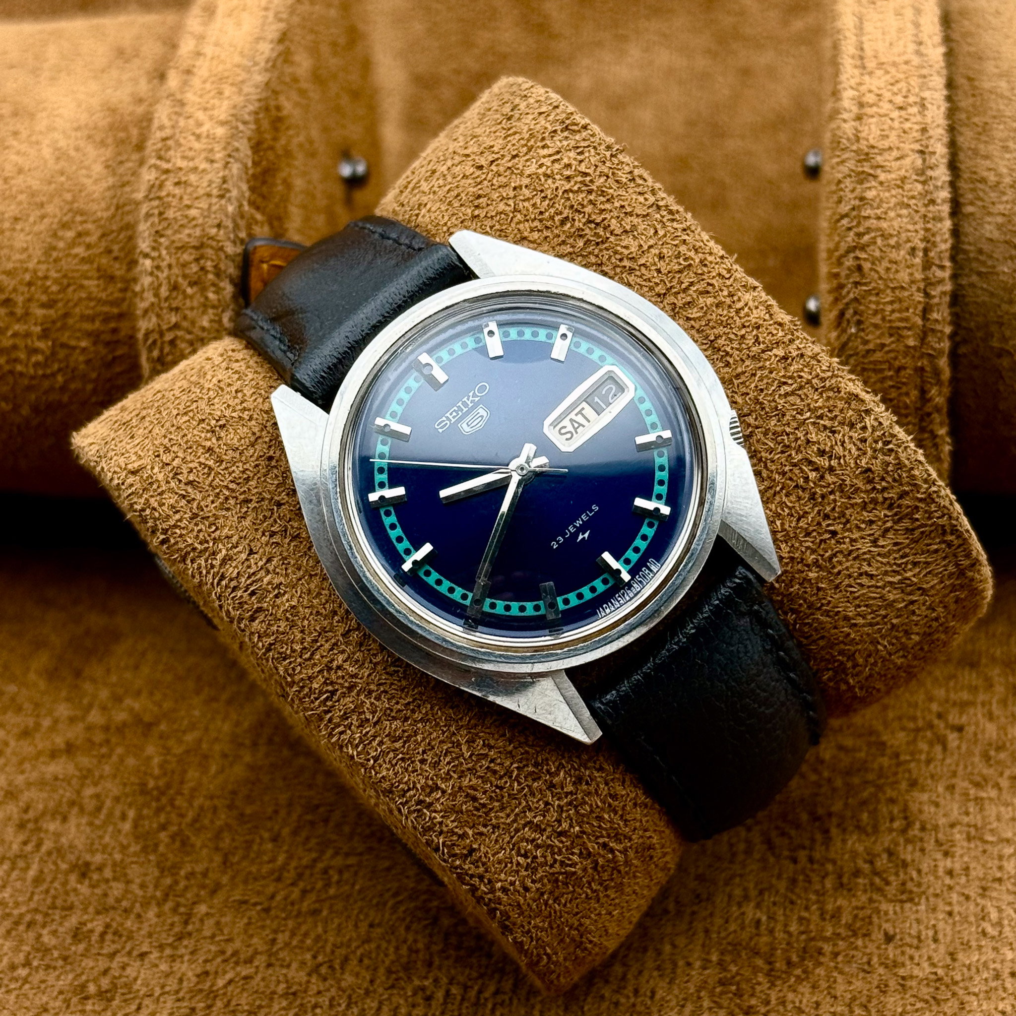 Seiko - Seiko 5 "Vivid Deep Blue" - No Reserve Price - 5126-8110 - Men - 1968