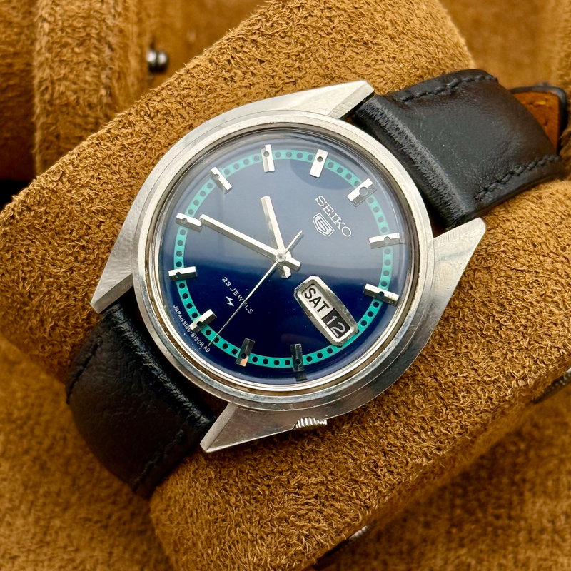Seiko Seiko - Seiko 5 "Vivid Deep Blue" - No Reserve Price - 5126-8110 - Men - 1968 vintage watch - image 5