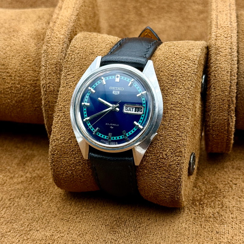 Seiko Seiko - Seiko 5 "Vivid Deep Blue" - No Reserve Price - 5126-8110 - Men - 1968 vintage watch - image 9