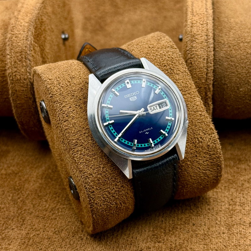 Seiko Seiko - Seiko 5 "Vivid Deep Blue" - No Reserve Price - 5126-8110 - Men - 1968 vintage watch - image 10