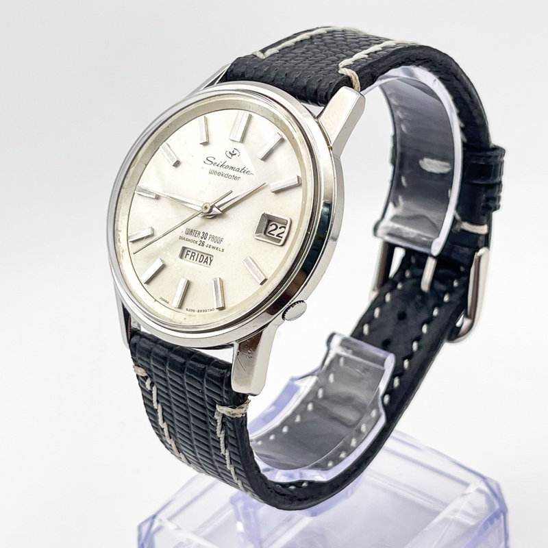 Seiko Seiko - Seikomatic Weekdater 月影 (Tsukikage) – Moon Shadow - No Reserve Price - 6206-8990 - Men - 1965 vintage watch - image 3