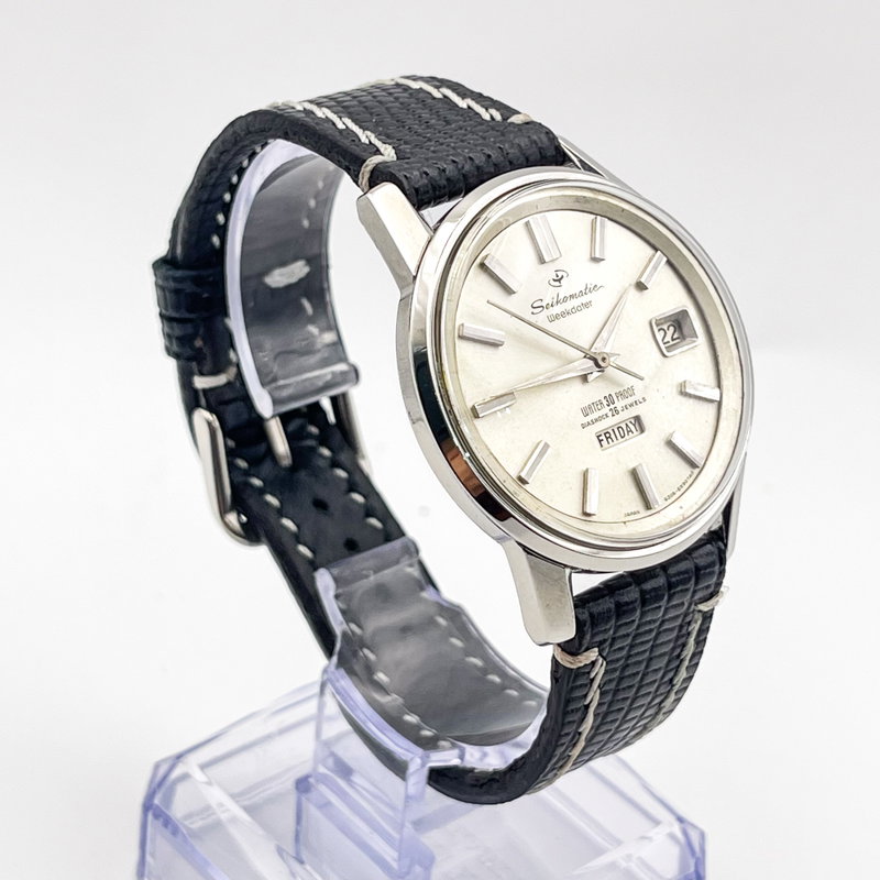 Seiko Seiko - Seikomatic Weekdater 月影 (Tsukikage) – Moon Shadow - No Reserve Price - 6206-8990 - Men - 1965 vintage watch - image 5