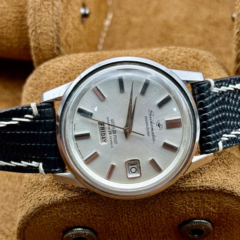 Seiko Seiko - Seikomatic Weekdater 月影 (Tsukikage) – Moon Shadow - No Reserve Price - 6206-8990 - Men - 1965 vintage watch - image 15