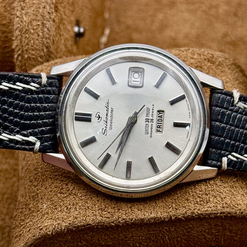 Seiko Seiko - Seikomatic Weekdater 月影 (Tsukikage) – Moon Shadow - No Reserve Price - 6206-8990 - Men - 1965 vintage watch - image 16