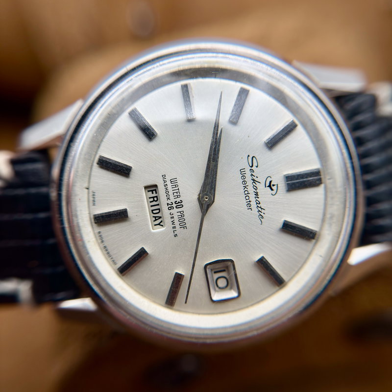 Seiko Seiko - Seikomatic Weekdater 月影 (Tsukikage) – Moon Shadow - No Reserve Price - 6206-8990 - Men - 1965 vintage watch - image 19