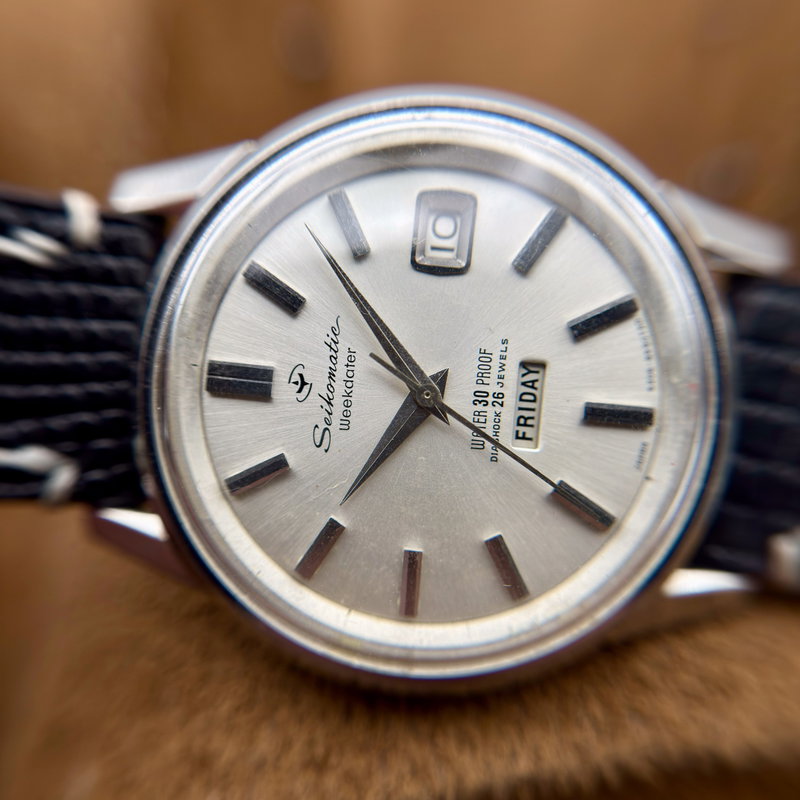 Seiko Seiko - Seikomatic Weekdater 月影 (Tsukikage) – Moon Shadow - No Reserve Price - 6206-8990 - Men - 1965 vintage watch - image 20