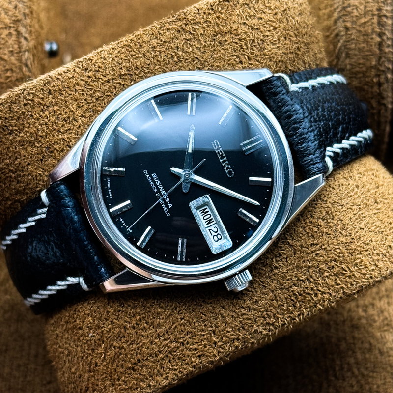 Seiko Seiko - Business-A [Serviced] 放光 – Hōkō – Emitted Light - No reserve price - 8346-8030 - Men - 1977 vintage watch - image 8