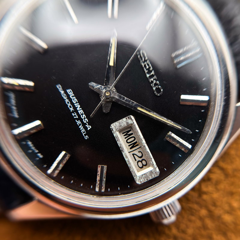 Seiko Seiko - Business-A [Serviced] 放光 – Hōkō – Emitted Light - No reserve price - 8346-8030 - Men - 1977 vintage watch - image 10