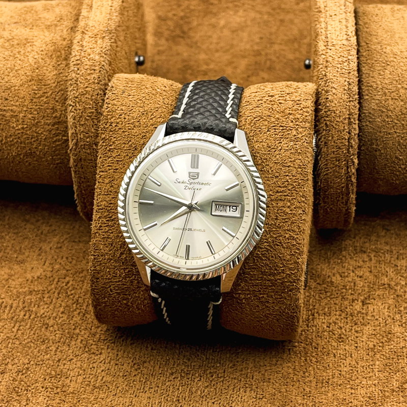 Seiko Seiko - Sportsmatic Deluxe 真跡 (Shinseki) – True Trace - No Reserve Price - 7619-9000 - Men - 1966 vintage watch - image 8