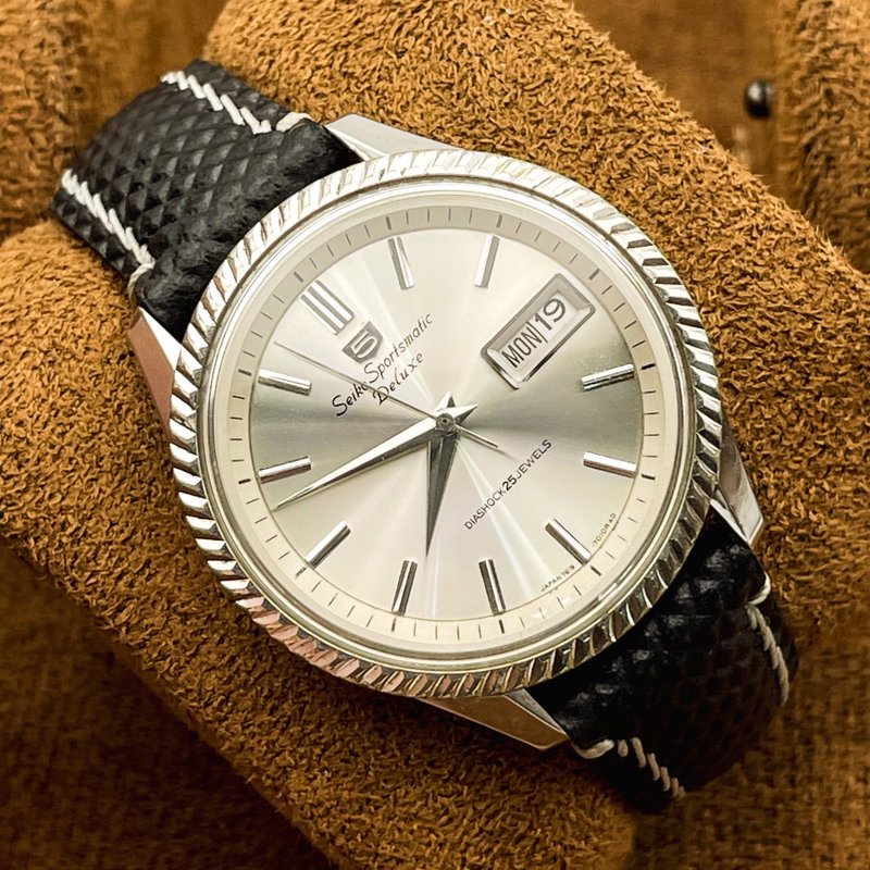 Seiko Seiko - Sportsmatic Deluxe 真跡 (Shinseki) – True Trace - No Reserve Price - 7619-9000 - Men - 1966 vintage watch - image 7