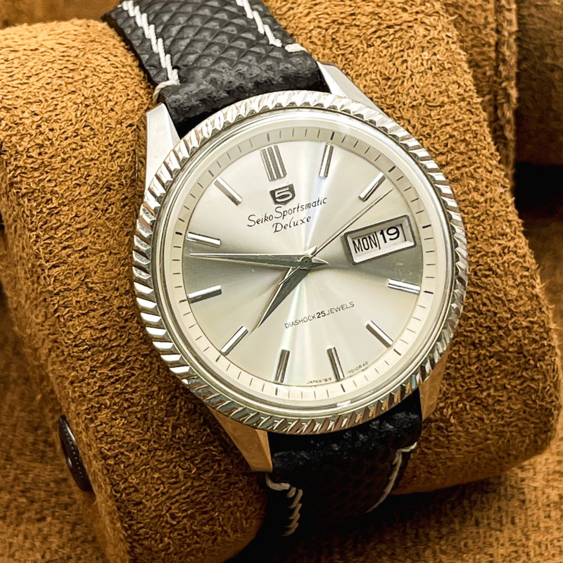 Seiko Seiko - Sportsmatic Deluxe 真跡 (Shinseki) – True Trace - No Reserve Price - 7619-9000 - Men - 1966 vintage watch - image 14