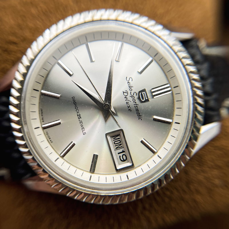 Seiko Seiko - Sportsmatic Deluxe 真跡 (Shinseki) – True Trace - No Reserve Price - 7619-9000 - Men - 1966 vintage watch - image 2