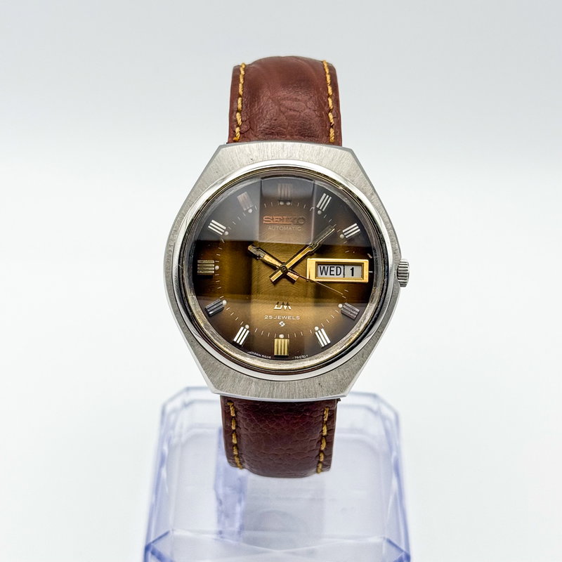 Seiko Seiko - Lord Matic "Gradient Golden Sunburst" 輝面 (Kimetsu) – Radiant Surface - No reserve price - 5606-7300 - Men - 1973 vintage watch - image 4