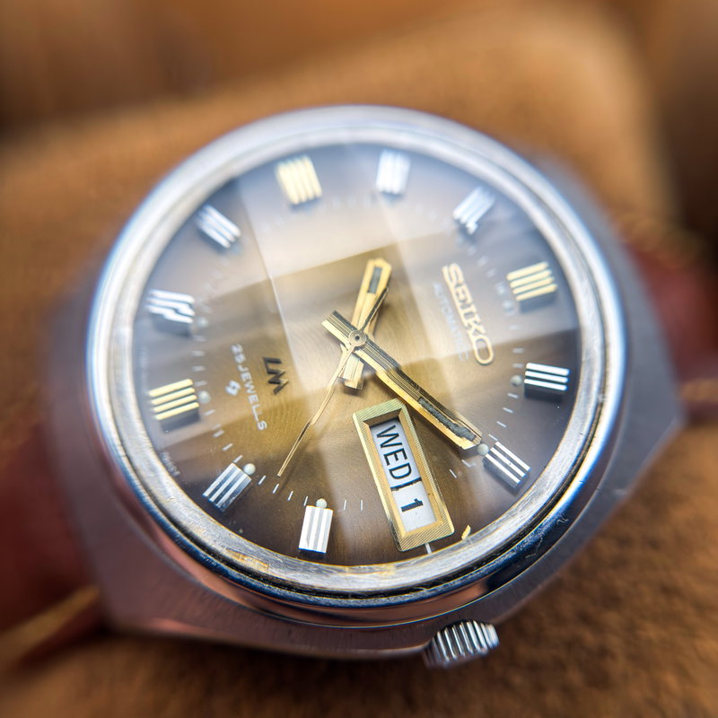 Seiko Seiko - Lord Matic "Gradient Golden Sunburst" 輝面 (Kimetsu) – Radiant Surface - No reserve price - 5606-7300 - Men - 1973 vintage watch - image 21