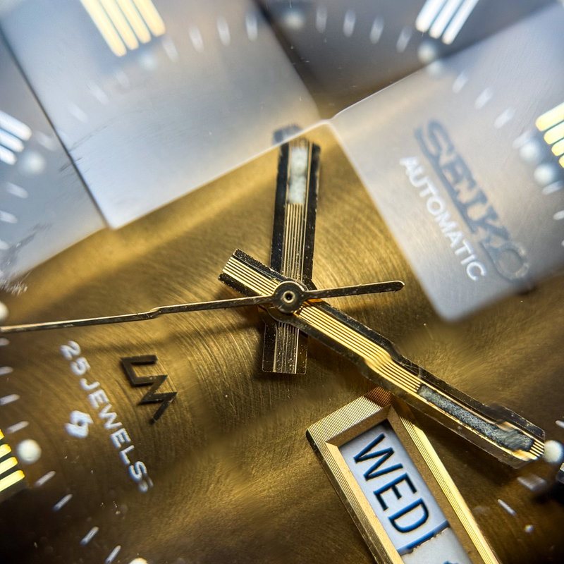 Seiko Seiko - Lord Matic "Gradient Golden Sunburst" 輝面 (Kimetsu) – Radiant Surface - No reserve price - 5606-7300 - Men - 1973 vintage watch - image 22