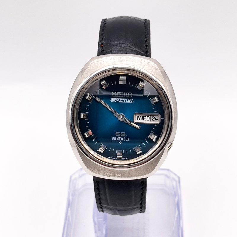 Seiko Seiko - 5 Actus SS [Near-Mint] 輝心 – Kishin – Radiant Core - No reserve price - 6106-7590 - Men - 1973 vintage watch - image 8