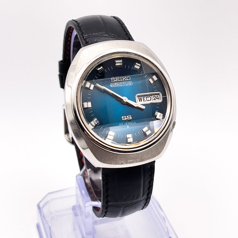 Seiko Seiko - 5 Actus SS [Near-Mint] 輝心 – Kishin – Radiant Core - No reserve price - 6106-7590 - Men - 1973 vintage watch - image 9