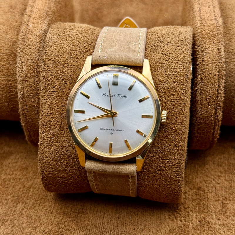 Seiko Seiko - Crown 王華 (Ōka) – Royal Splendor - Ingen mindstepris - J14091 - Men - 1964 vintage watch - image 7