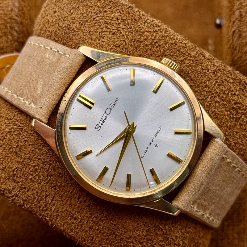 Seiko Seiko - Crown 王華 (Ōka) – Royal Splendor - Ingen mindstepris - J14091 - Men - 1964 vintage watch - image 13