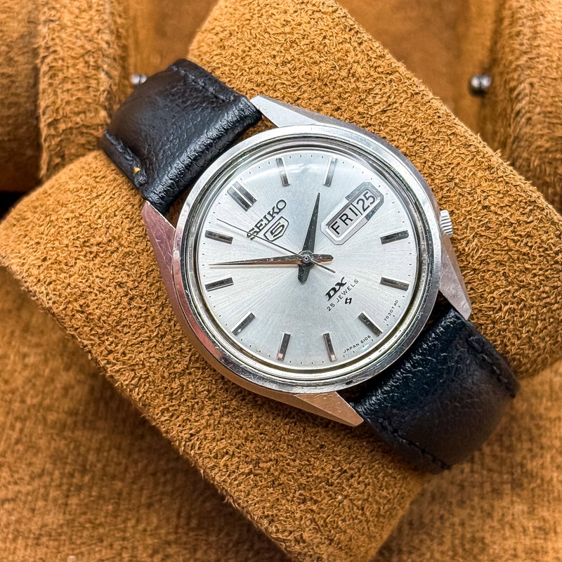 Seiko Seiko - 5 DX 典光 – Tenkō – Classical Light - No reserve price - 6106-7030 - Men - 1967 vintage watch - image 4