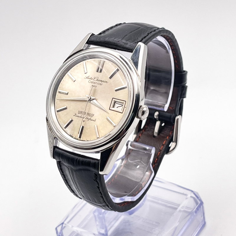Seiko Seiko - Champion Calendar 時色 (Jishoku) – Color of Time - No Reserve Price - J13078 - Men - 1963 vintage watch - image 6