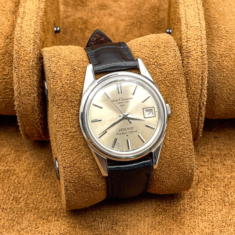 Seiko Seiko - Champion Calendar 時色 (Jishoku) – Color of Time - No Reserve Price - J13078 - Men - 1963 vintage watch - image 11