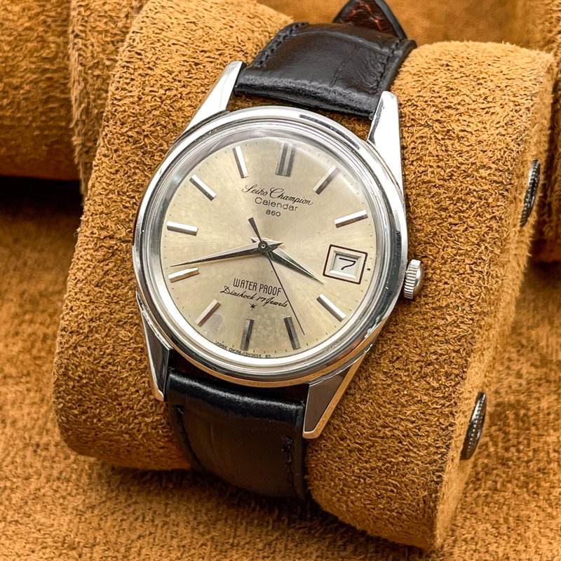 Seiko Seiko - Champion Calendar 時色 (Jishoku) – Color of Time - No Reserve Price - J13078 - Men - 1963 vintage watch - image 14