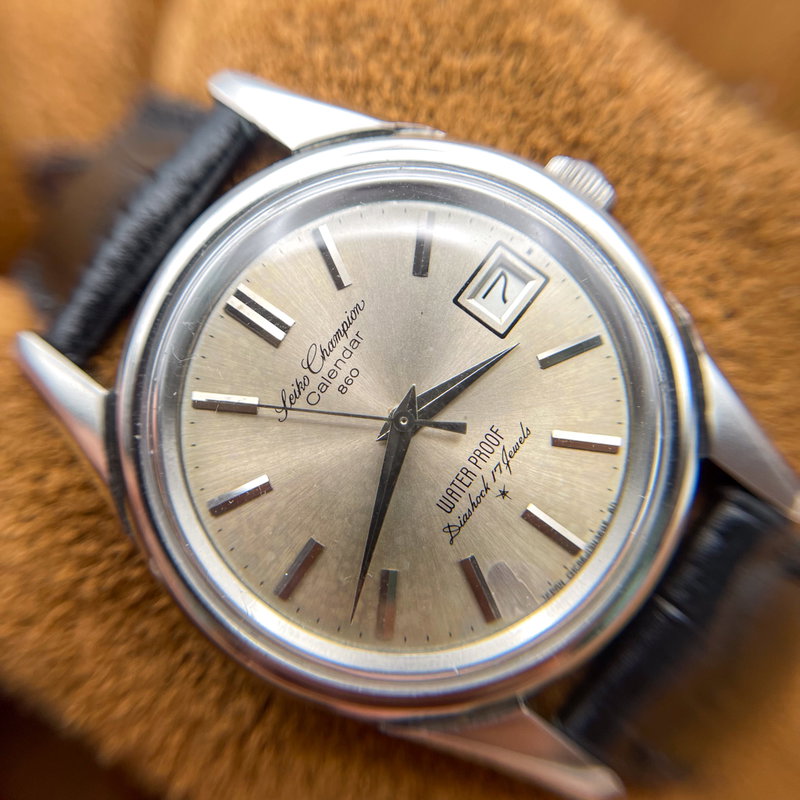 Seiko Seiko - Champion Calendar 時色 (Jishoku) – Color of Time - No Reserve Price - J13078 - Men - 1963 vintage watch - image 15