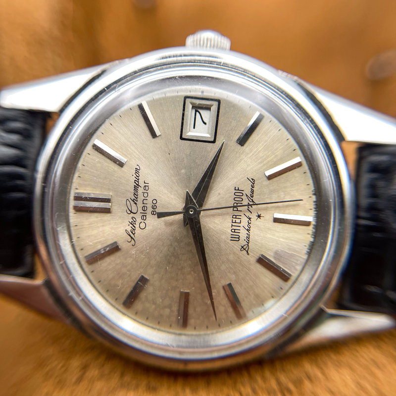 Seiko Seiko - Champion Calendar 時色 (Jishoku) – Color of Time - No Reserve Price - J13078 - Men - 1963 vintage watch - image 19
