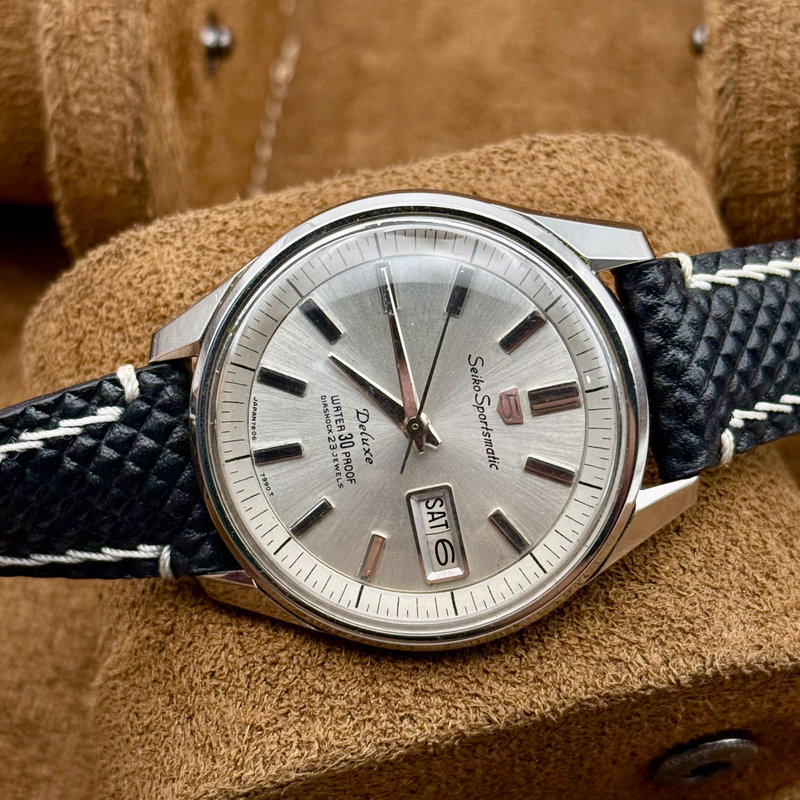 Seiko Seiko - Sportsmatic Deluxe 光羽 (Kōba) – Light Feather - No Reserve Price - 7619-7010 - Men - 1966 vintage watch - image 10