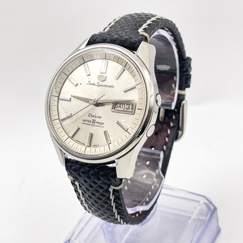 Seiko Seiko - Sportsmatic Deluxe 光羽 (Kōba) – Light Feather - No Reserve Price - 7619-7010 - Men - 1966 vintage watch - image 16
